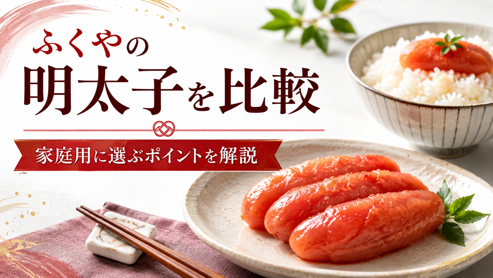 ふくやの明太子を比較!家庭用に選ぶなら?かねふく・やまや・福さ屋との違いを解説