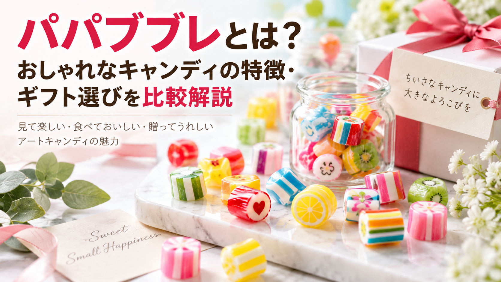 パパブブレとは?おしゃれなキャンディの特徴・ギフト選びを比較解説