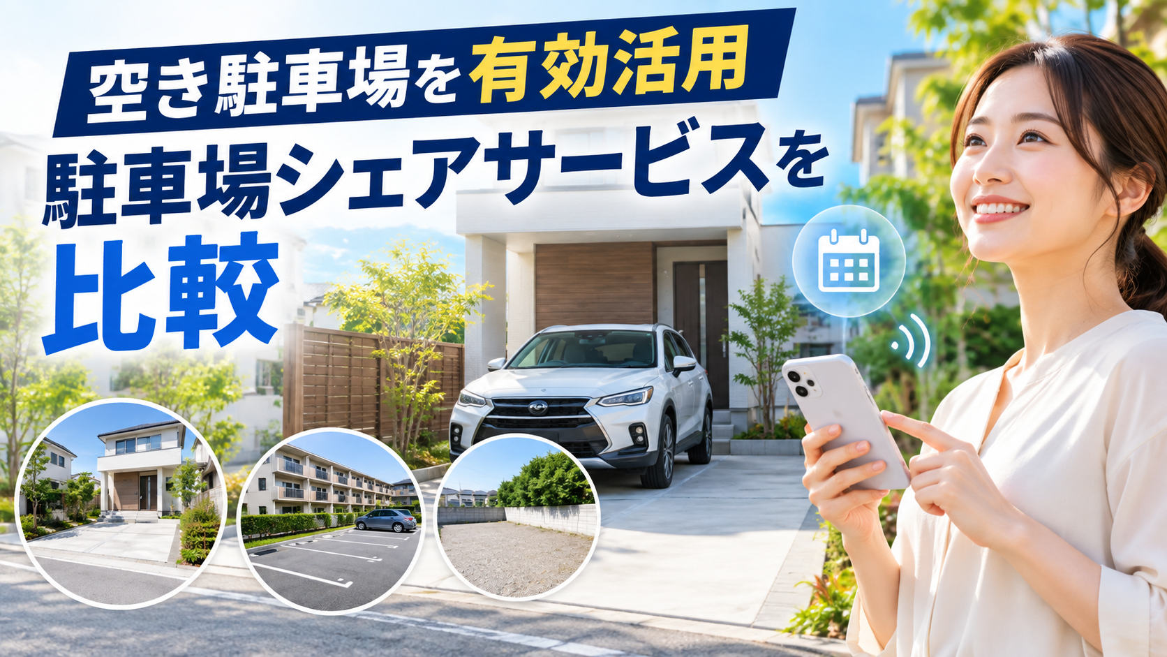 特Pで駐車場を貸すには？仕組み・費用・特徴を駐車場シェアサービスと比較