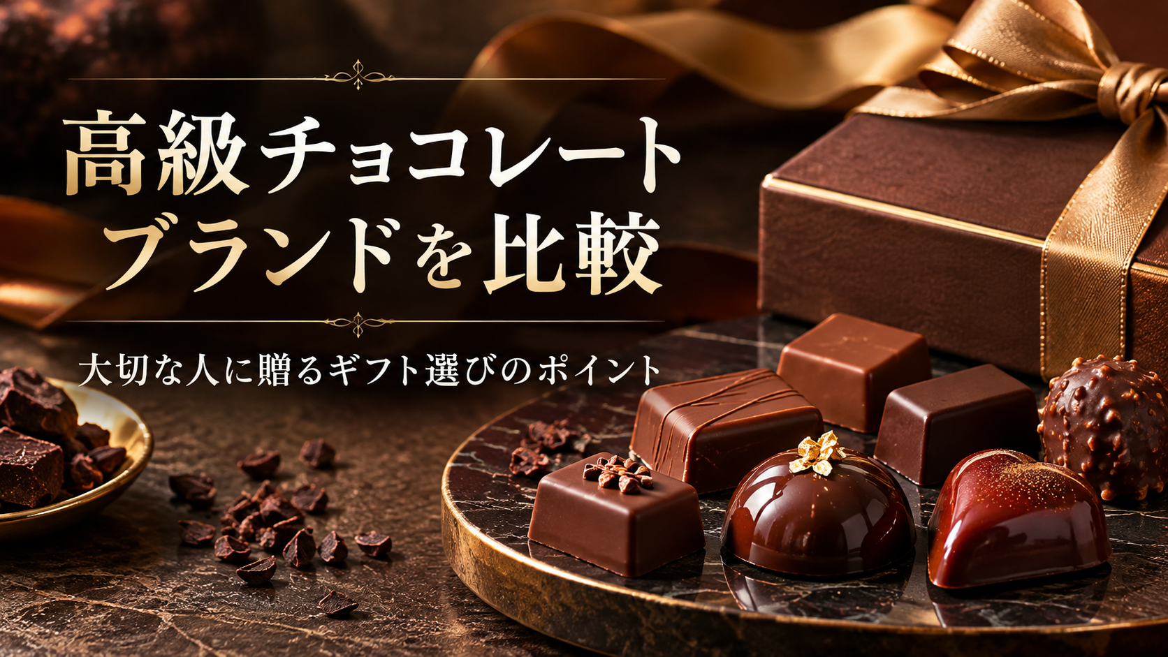 ラ・メゾン・デュ・ショコラと高級チョコレートブランドを比較｜ギフト選びのポイント